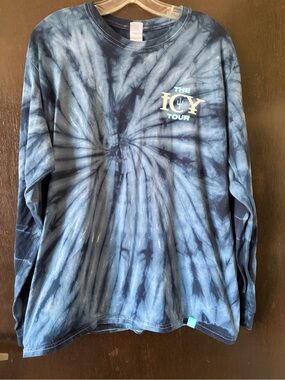 Twenty one pilots Icy Tour tie dye long sleeve shirt. Size large